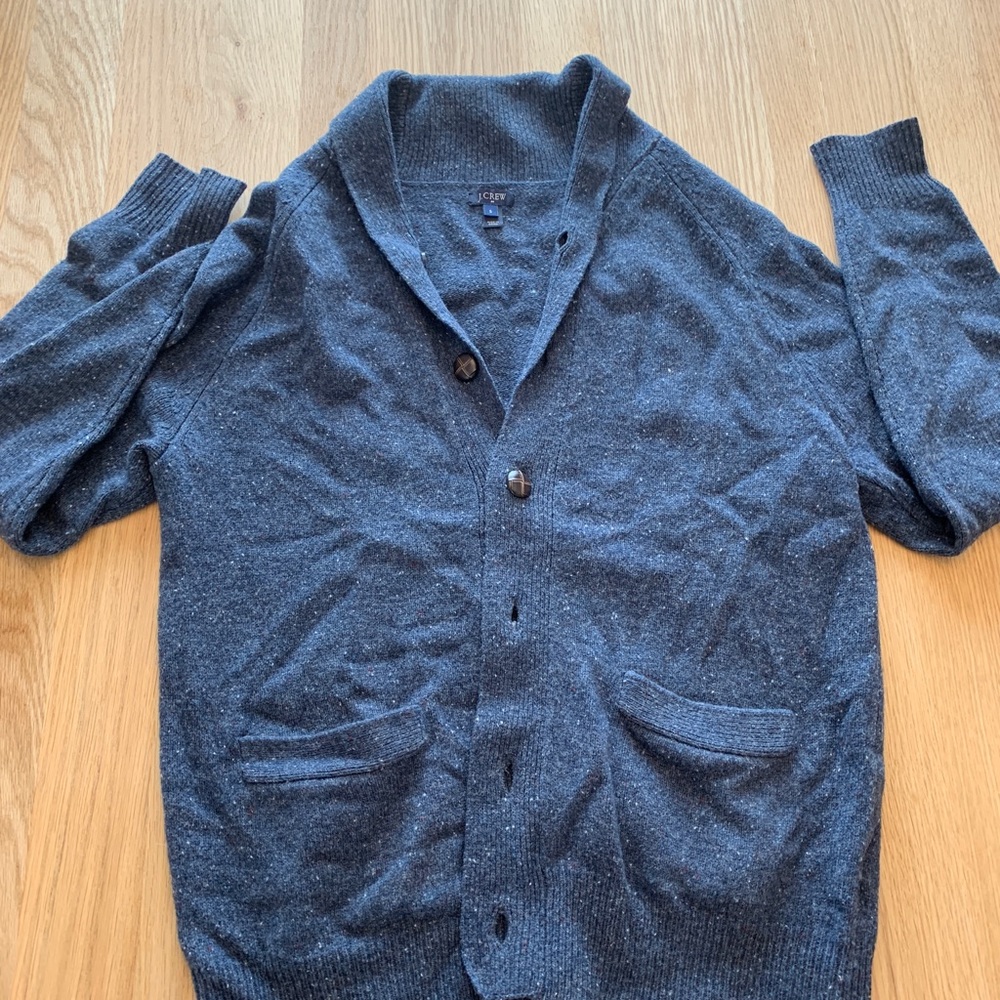 Men’s Small J. crew button up cardigan